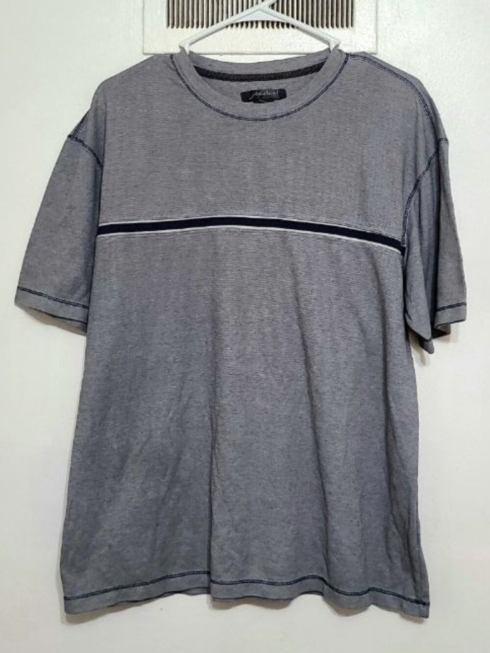 Gray Short‑Sleeve Tee